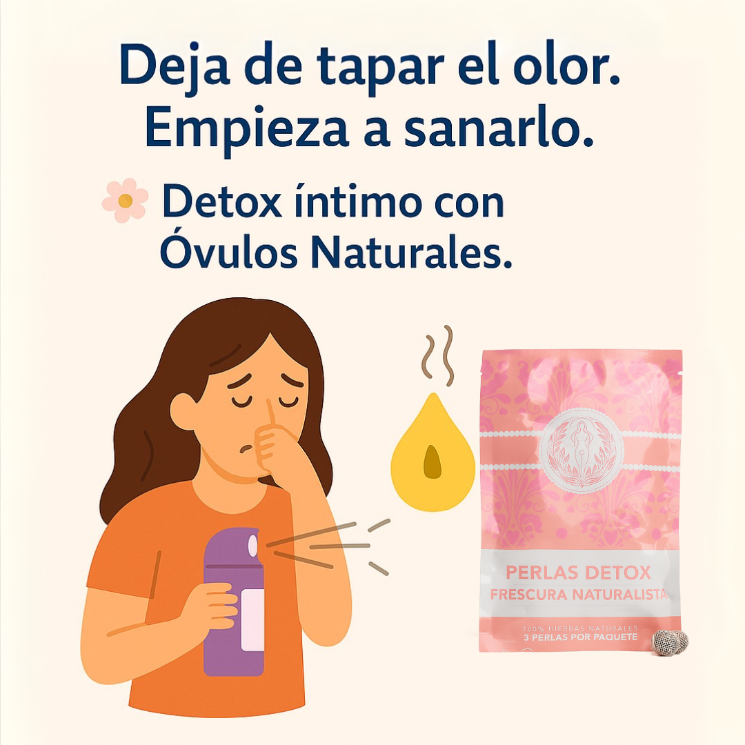 Óvulos Detox Naturales contra Vaginosis Bateriana