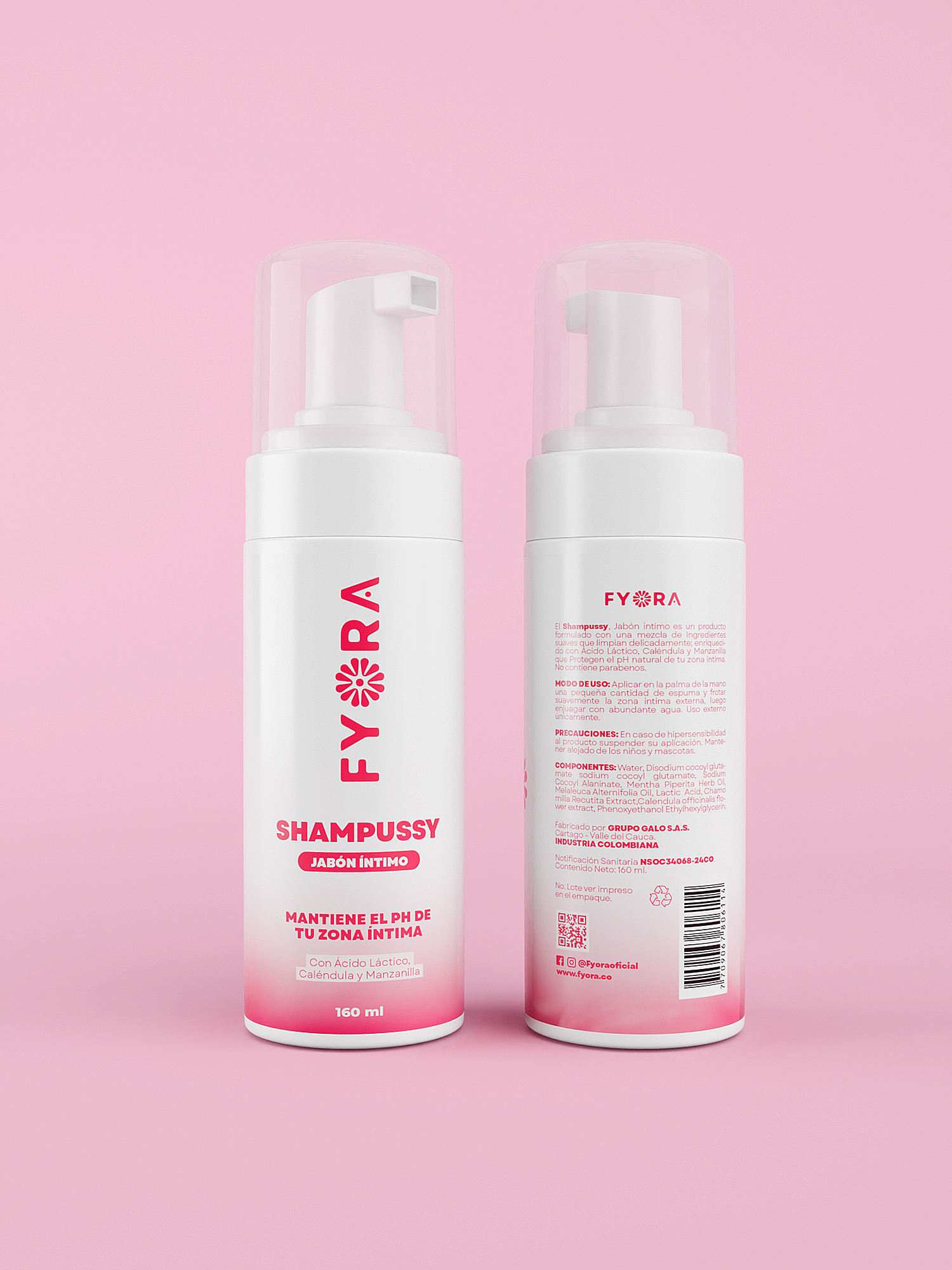 Jabon Intimo Espumoso